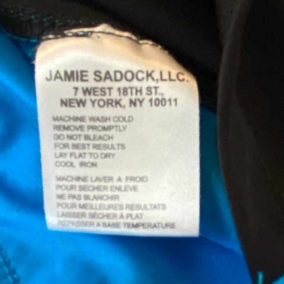 Jamie Sadock Jacket Blue Black Cycling Biking Golf Active Sporty Performance-S - Picture 13 of 14